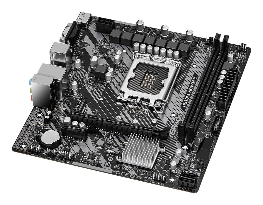 EAN 4710483939860 - Asrock H610M-HDV/M.2 R2.0 Intel H610 LGA 1700 micro ATX imagen 3