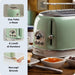 EAN 8003705114883 - Ariete 0155/04 6 2 rebanada(s) 810 W Verde imagen 5