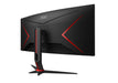 EAN 4038986111331 - AOC G2 CU34G2XP pantalla para PC 86,4 cm (34") 3440 x 1440 Pixeles UltraWide Quad HD LED Negro, Rojo imagen 9