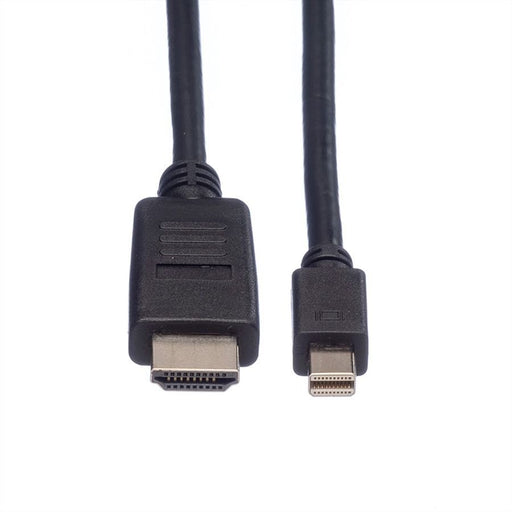 EAN 7611990134038 - ROLINE 11.04.5792 adaptador de cable de vídeo 3 m Mini DisplayPort Negro imagen 2