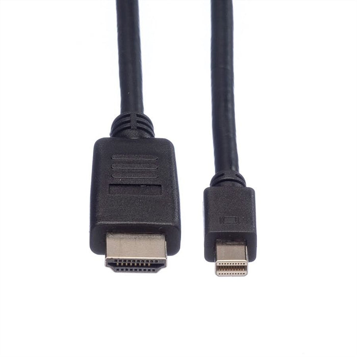 EAN 7611990134038 - ROLINE 11.04.5792 adaptador de cable de vídeo 3 m Mini DisplayPort Negro imagen 2
