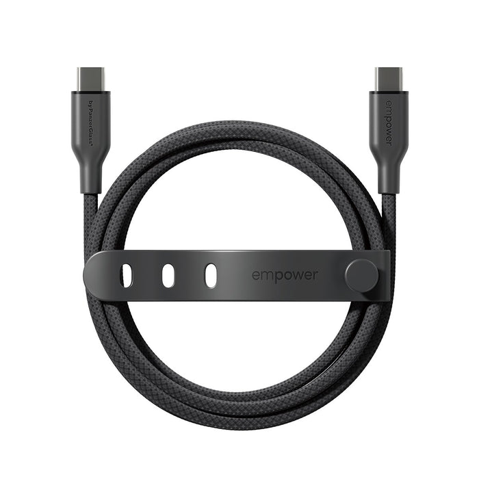EAN 5715685027611 - PanzerGlass empower™ by ® Racing 60W USB-C to USB-C Cable | USB 2.0 | 1.2M | Space Black cable USB Negro imagen 4