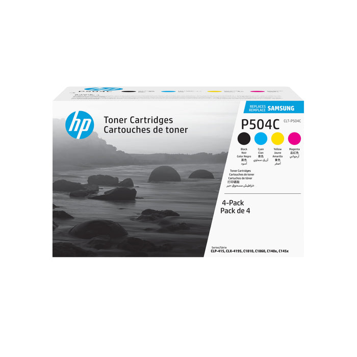 EAN 8806088593593 - Samsung CLT-P504C 4-pack Cyan/Magenta/Yellow/Black Original Toner Cartridge cartucho de tóner 4 pieza(s)  imagen 1