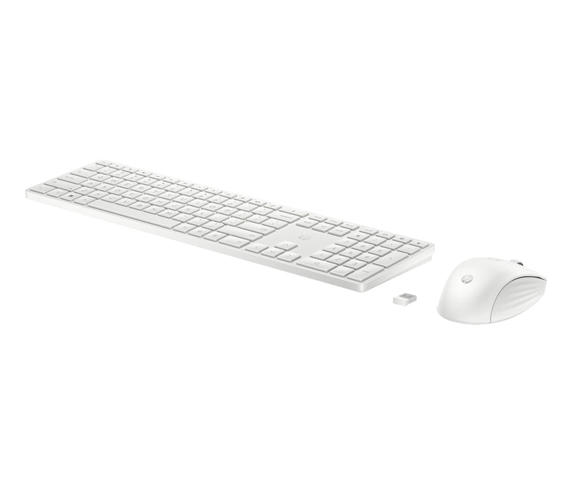 EAN 0196188142257 - HP 650 Wireless Keyboard and Mouse Combo White teclado Ratón incluido Hogar RF inalámbrico imagen 10