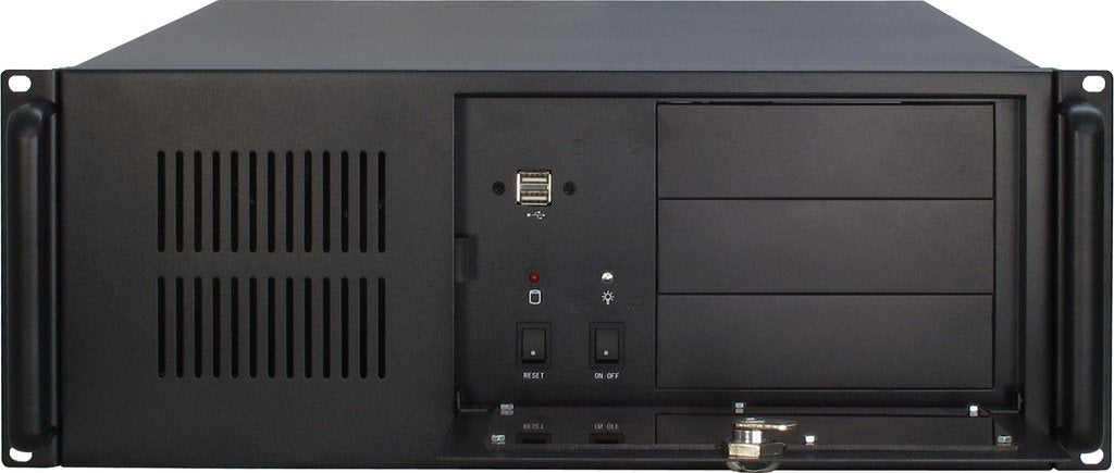 EAN 4260133128101 - Inter-Tech IPC 4U-4088-S Estante Negro imagen 3
