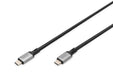 EAN 4016032485889 - Digitus DB-300443-030-S cable USB USB4 Gen 2x2 USB C 20 Gbit/s 100 W Negro imagen 1