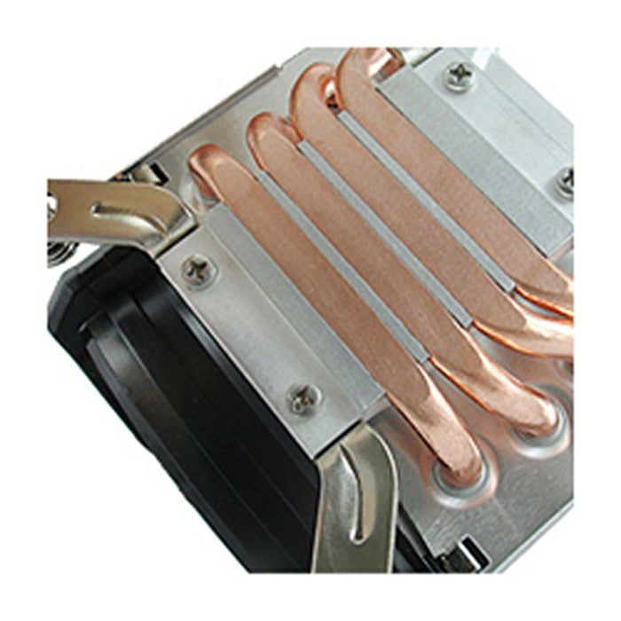 EAN 0855700010220 - Inter-Tech K-17 Procesador Enfriador 9,2 cm Aluminio, Negro imagen 3