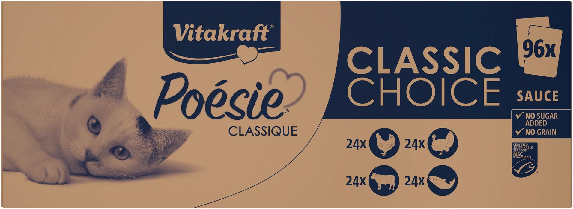 Vitakraft Poesie Classique Mp Mega Pack 96x85g