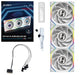 EAN 4718466016843 - Lian Li UNI FAN SL Wireless LCD 120 Reverse Blade Carcasa del ordenador Ventilador 12 cm Blanco 3 pieza(s imagen 1