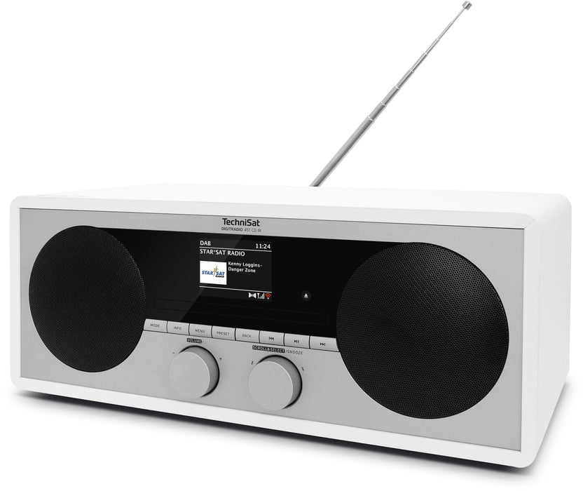 Technisat Digitradio 451 Cd Ir White