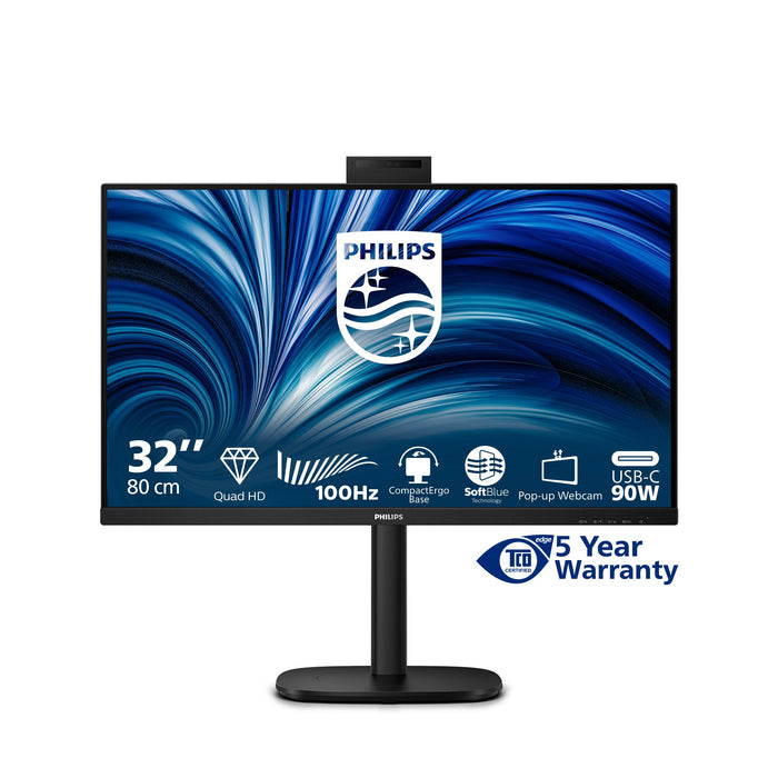 EAN 8721038004410 - Philips 3000 series 32B2U3601H/00 pantalla para PC 80 cm (31.5") 2560 x 1440 Pixeles Quad HD LCD Negro imagen 5