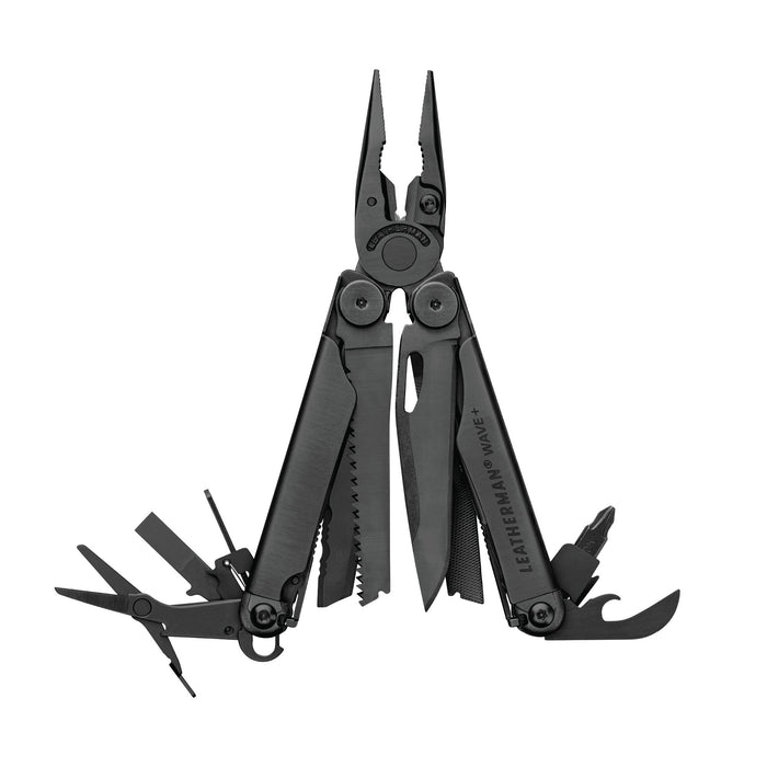 EAN 0037447000720 - Leatherman Wave+ alicate multiherramienta para bolsillo 18 herramientas Negro imagen 1
