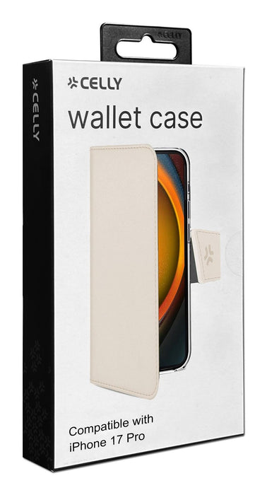 EAN 8021735223177 - Celly WALLY funda para teléfono móvil 16 cm (6.3") Funda cartera Arena imagen 6