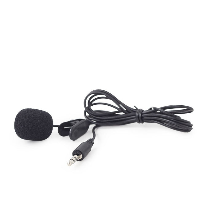 Gembird Micrófono De Clip De 3,5 Mm, Negro