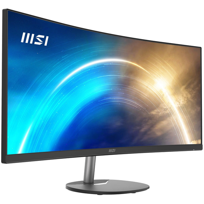 Msi Pro Mp341cqde, Monitor Led 86,4 Cm (34 Pulgadas), Negro, Wqhd, Va, Curvo, Altavoces, Panel 100hz 9s6-3pb2ct-042