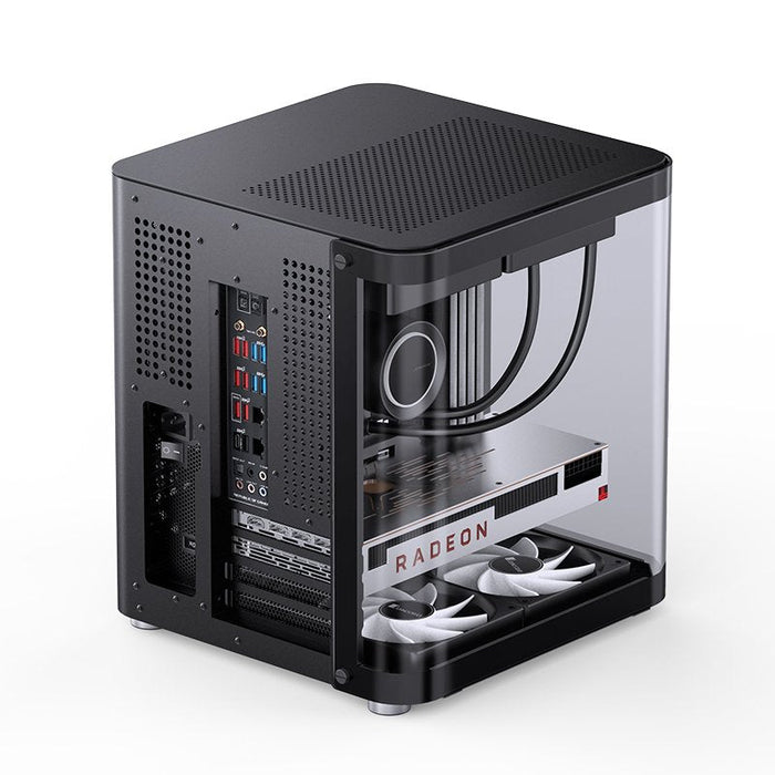 Jonsbo Tk-1 2.0 Micro-Atx Gehäuse, Temperojo Glass - Negro