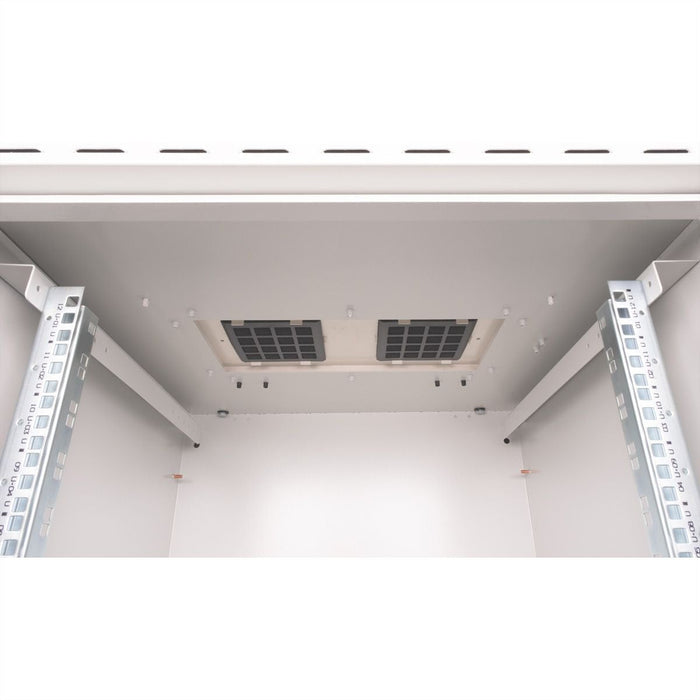 Roline 19-Zoll Wandgehuse Pro 12 He, 600x600 Bxt Ip55 Outdoor Grau