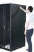 EAN 731304427841 - APC EASY RACK 600MM/42U/800MM WITH ROOF SIDE PANEL CASTORS FEET AND 4 BRACKETS NO BOTTOM BLACK Rack o bast imagen 5