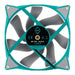 EAN 1230000071062 - Iceberg Thermal IceGALE Carcasa del ordenador Ventilador 14 cm Verde azulado 1 pieza(s) imagen 3
