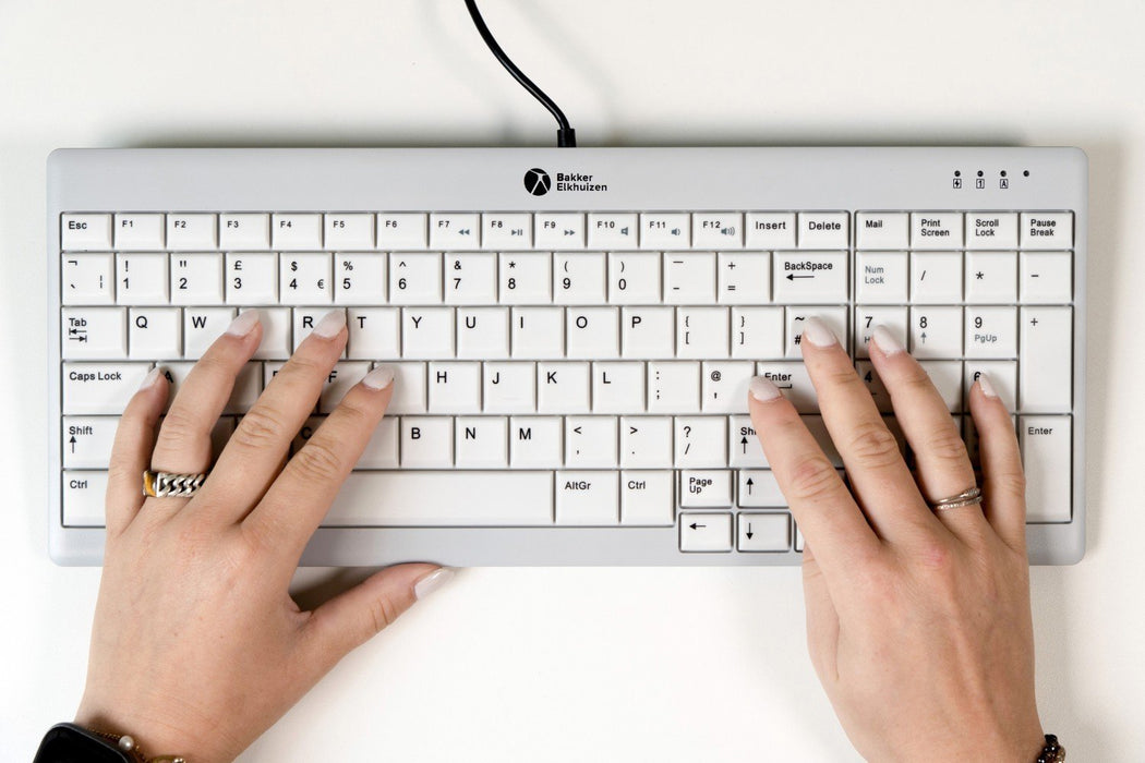 EAN 8719274677604 - BakkerElkhuizen UltraBoard 960 V2 teclado Oficina USB QWERTZ Alemán Gris imagen 8