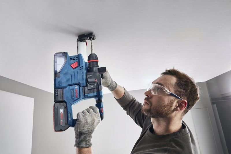 Martillo Bosch Professional Gbh 18v-22 X Professional, 0611924102 Perforador Azul/Negro