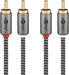EAN 4040849652929 - Goobay 65292 cable de audio 1 m 2 x RCA Negro, Plata imagen 2