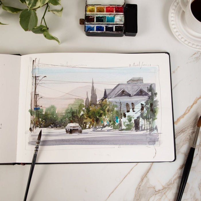 Hahnemühle Watercolour Book A 4 Landscape Format 60 Pages  200g