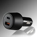 EAN 4252011900008 - 4smarts VoltRoad Ultimate Portátil, Smartphone, Tableta Negro Encendedor de cigarrillos Carga rápida Auto imagen 6
