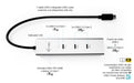 EAN 8595611707346 - i-tec Metal C31HUBMETAL8KPDPRO hub de interfaz USB Tipo C 10000 Mbit/s Plata imagen 6