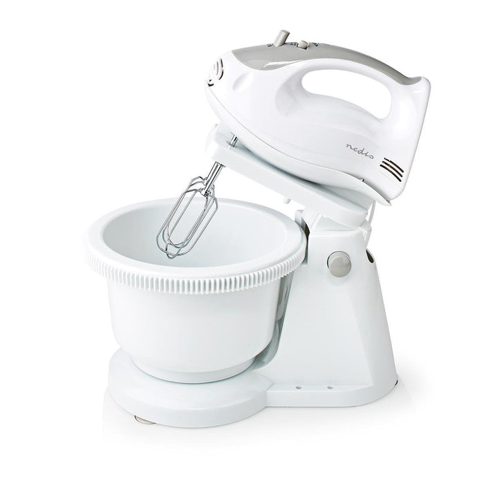 EAN 5412810330225 - Nedis KAHM110CWT batidora Batidora de mano 200 W Gris, Blanco imagen 3