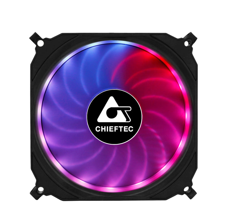EAN 0753263075963 - Chieftec CF-3012-RGB sistema de refrigeración para ordenador Carcasa del ordenador Ventilador 12 cm Negro imagen 7