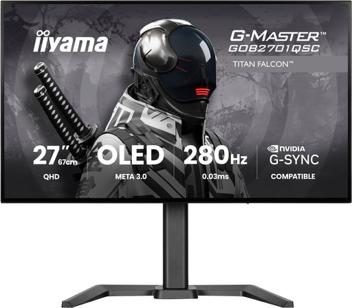 EAN 4948570127948 - iiyama G-MASTER GOB2701QSC-B1 pantalla para PC 68,6 cm (27") 2560 x 1440 Pixeles Negro imagen 1