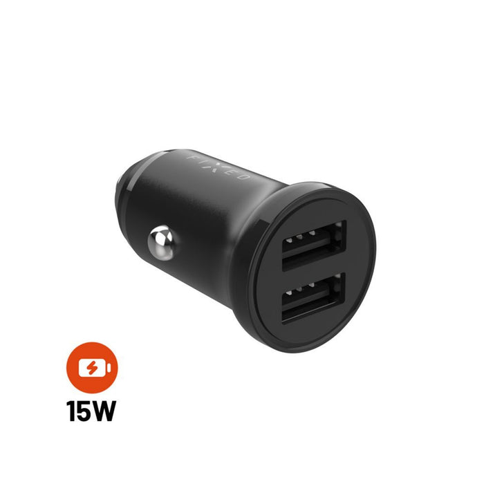 EAN 8591680164585 - FIXED FIXCC15N-2U-BK cargador de dispositivo móvil Universal Negro Encendedor de cigarrillos Auto imagen 1