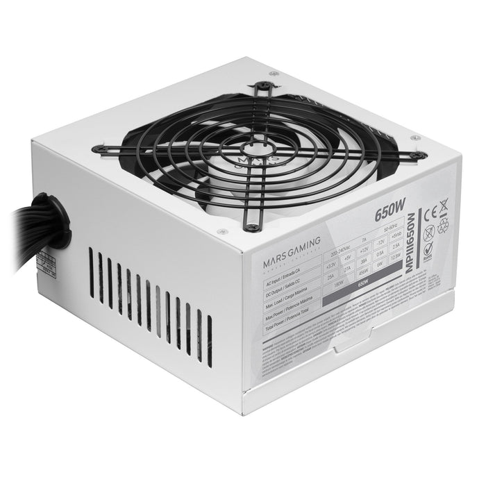 EAN 8435693106807 - Mars Gaming MPIII650 unidad de fuente de alimentación 20+4 pin ATX imagen 2