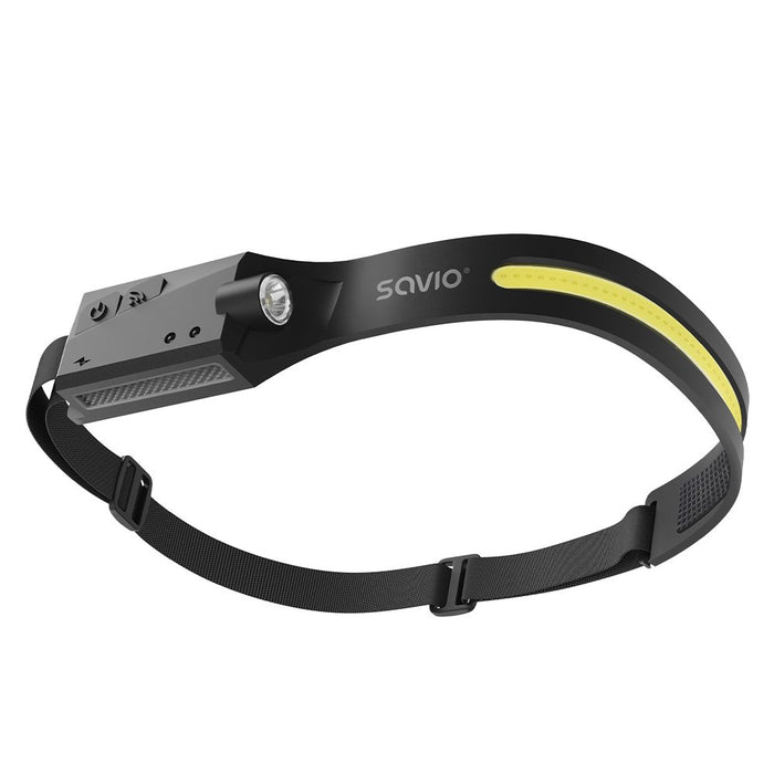 EAN 5901986048275 - Savio FL-02 linterna Negro Linterna con cinta para cabeza LED imagen 2