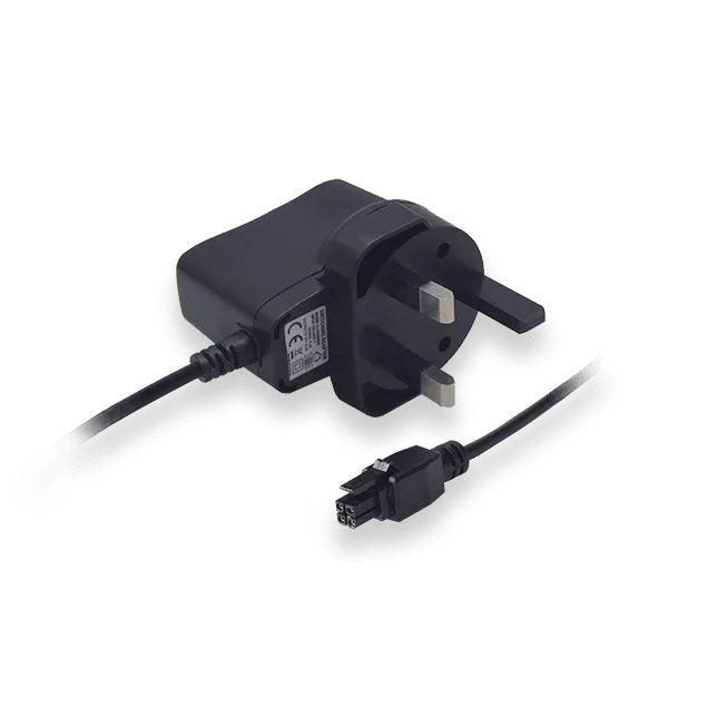 Teltonika Ac Dc Power Supply Uk Plug 9v 1a 2000mm 4-Pin Connector
