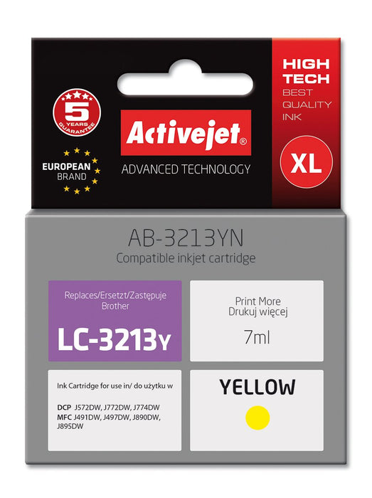 EAN 5901443119081 - Activejet AB-3213YN cartucho de tinta 1 pieza(s) Compatible Rendimiento estándar imagen 1