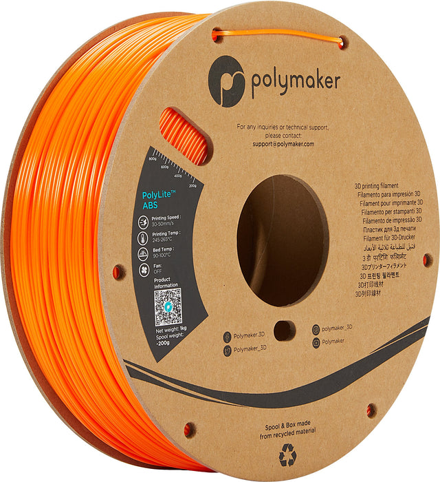 Abs 1,75mm Naranja 1kg