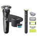 EAN 8720689008525 - Philips SHAVER Series 5000 S5898/79 afeitadora Máquina de afeitar de rotación Recortadora Cromo imagen 2