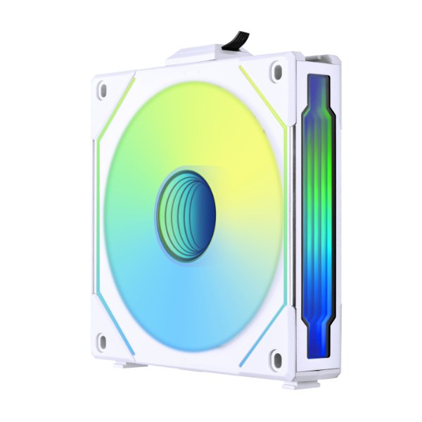 EAN 4718466017680 - Lian Li UF-RSLIN120-1W sistema de refrigeración para ordenador Carcasa del ordenador Ventilador 12 cm Bla imagen 4