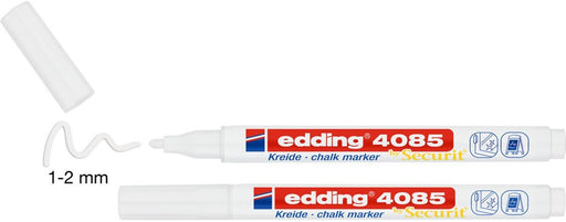 EAN 4057305037176 - Edding 4085 marcador de tiza Bala Blanco 2 pieza(s) imagen 2