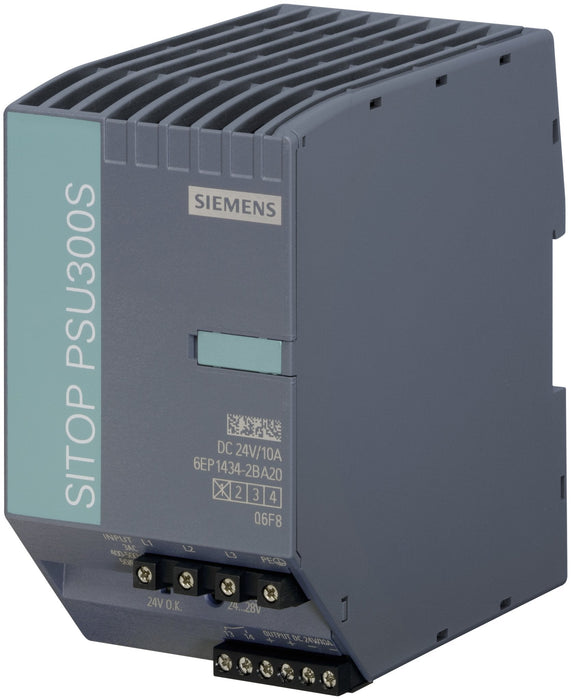 Siem Stromversorgung Sitop 6ep1434-2ba20 Psu300s, 3-Phasig Dc 24 V 10 A 6ep1434-