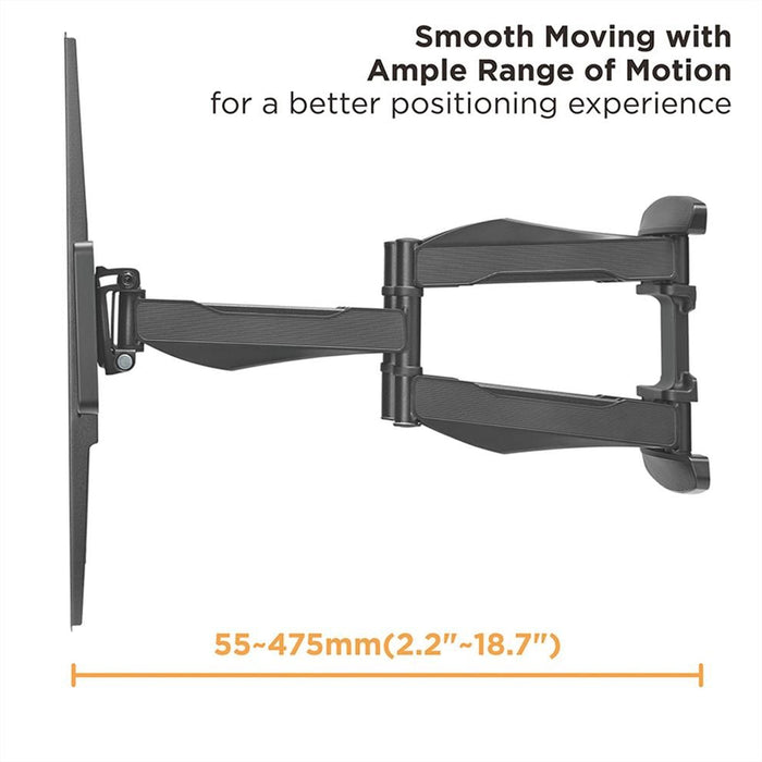 Value Tv-Soporte De Pared, Flexibel, Elegant, 37-80 Zoll, Bis 45 Kg