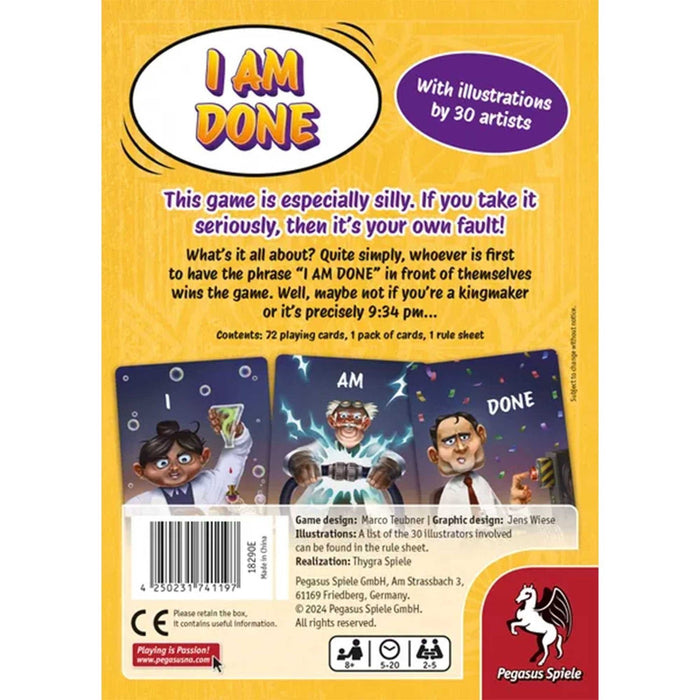 EAN 4250231741197 - Asmodee I am done Juego De Cartas imagen 2