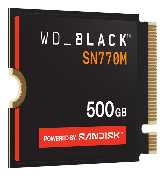 EAN 0718037902975 - SanDisk Black WD_BLACK SN770M NVMe 500 GB M.2 PCI Express 4.0 TLC 3D NAND imagen 2