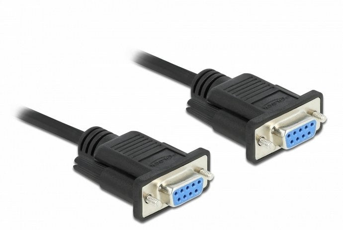 EAN 4043619866069 - DeLOCK 86606 cable de serie Negro RS-232 Sub-D9 imagen 1