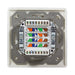 EAN 4052792028645 - LogiLink NP0123 toma de corriente RJ-45 Metálico, Blanco imagen 2