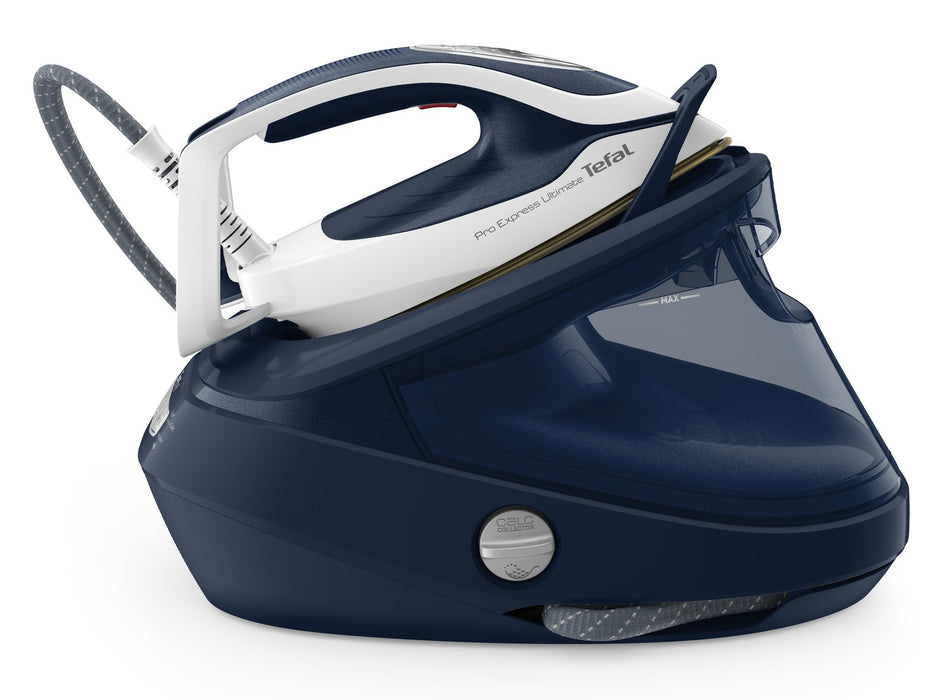 EAN 3121040085134 - Tefal Pro Express Ultimate II GV9720 1,2 L Durilium Airglide Autoclean Ultra Thin soleplate Azul, Blanco imagen 2