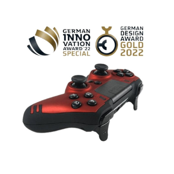 Lexip Metaltech Rojo Rf Gamepad Analógico/Digital Pc, Playstation 4