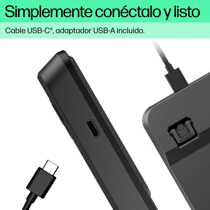 EAN 0197192768501 - HP 400 Backlit Wired Keyboard teclado Hogar USB QWERTY Inglés Negro imagen 4